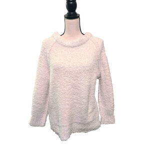 Altar'd state oversized white fuzzy sweater S Boho